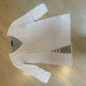 Raffi Sweater - pink/gray